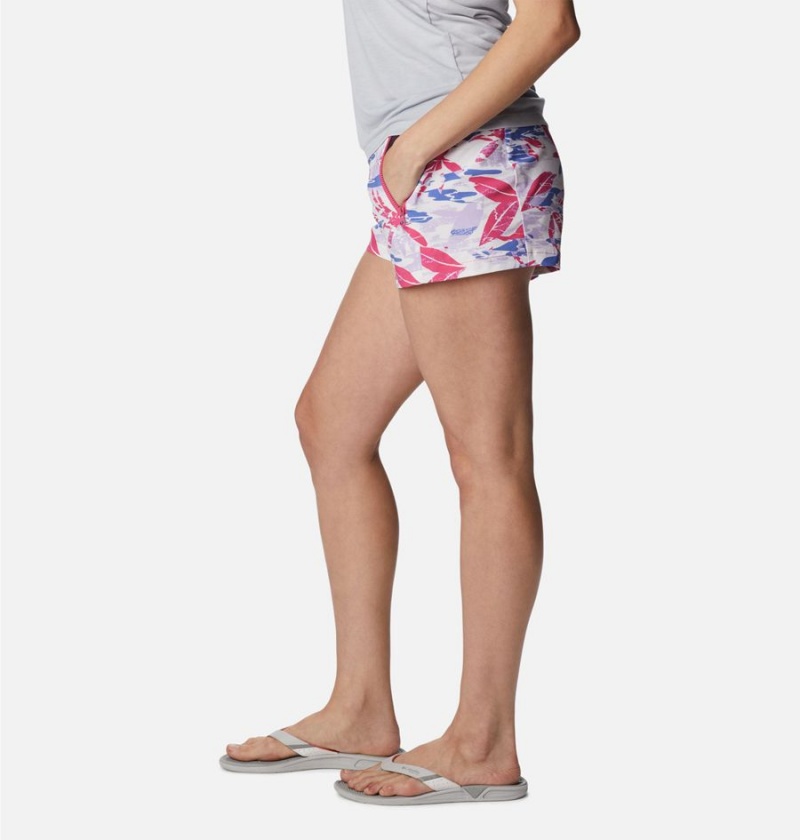Columbia PFG Tidal II Women's Shorts Pink | UBKZRC-469