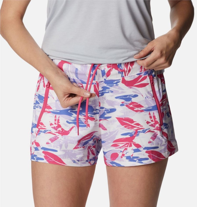 Columbia PFG Tidal II Women's Shorts Pink | UBKZRC-469