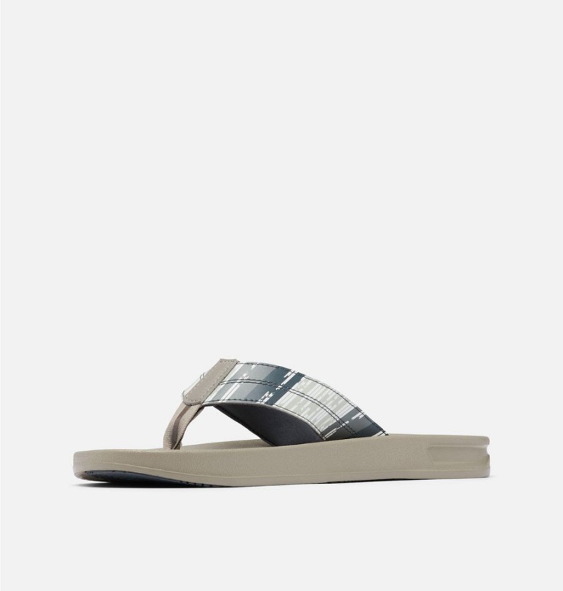 Columbia PFG Tidal Ray Flip Flop Men's Sandals Beige | VPWZXL-873
