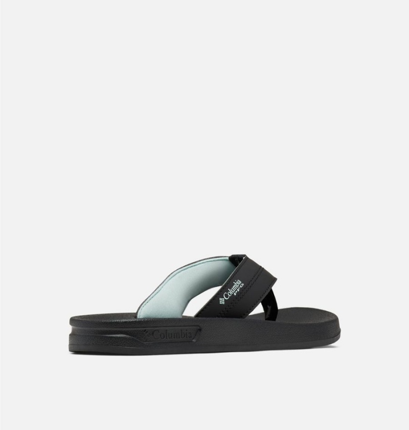 Columbia PFG Tidal Ray Flip Flop Women's Sandals Black | JDWCRZ-251