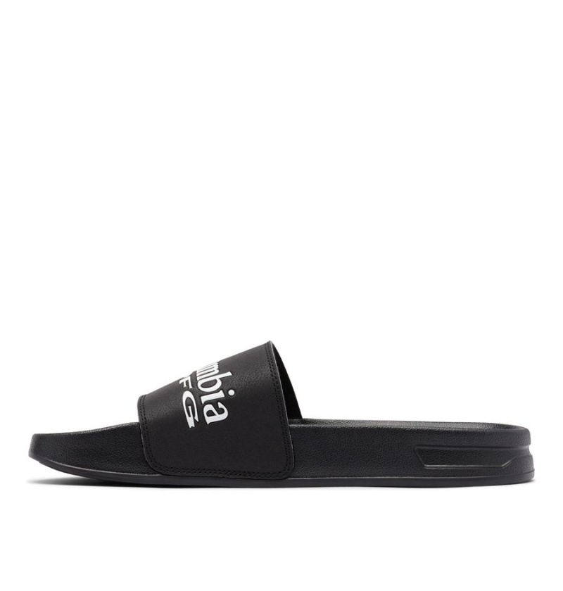 Columbia PFG Tidal Ray Slide Men's Sandals Black | JPGTEN-128