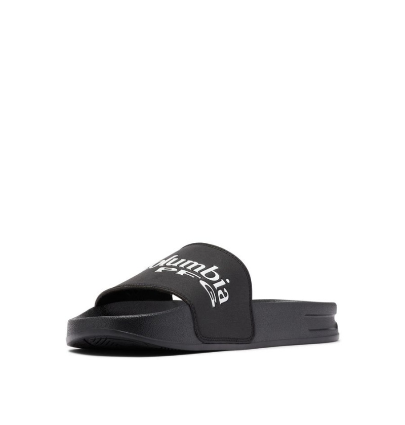 Columbia PFG Tidal Ray Slide Men's Sandals Black | JPGTEN-128
