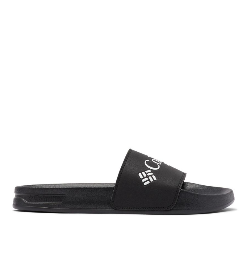 Columbia PFG Tidal Ray Slide Men\'s Sandals Black | JPGTEN-128