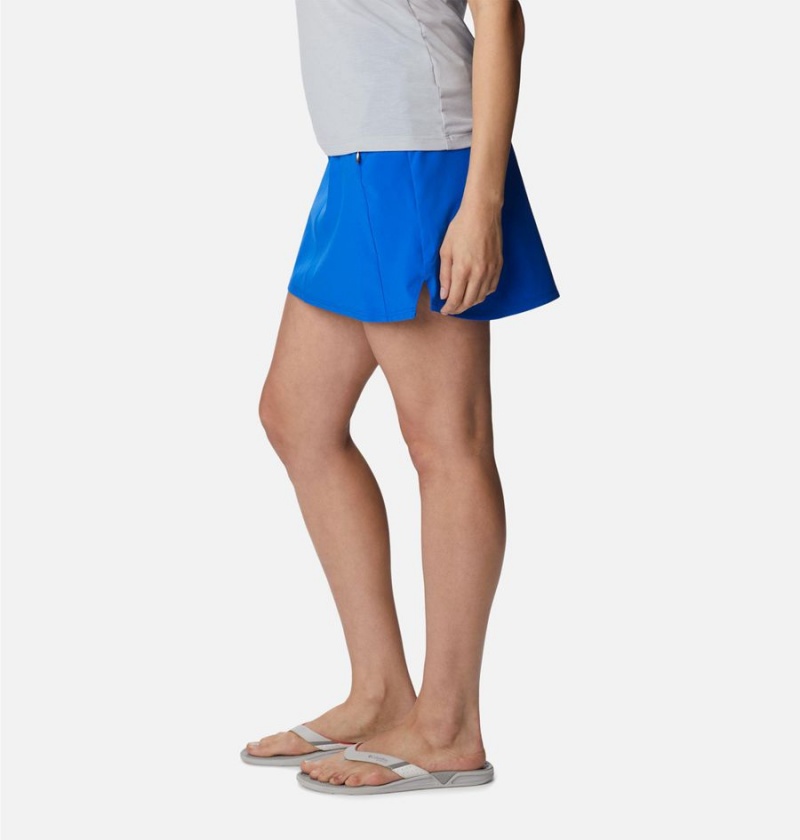 Columbia PFG Tidal Women's Skirts Blue | VMZRSD-679