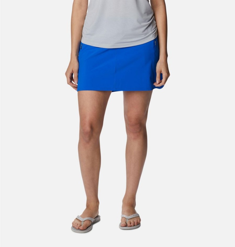 Columbia PFG Tidal Women\'s Skirts Blue | VMZRSD-679