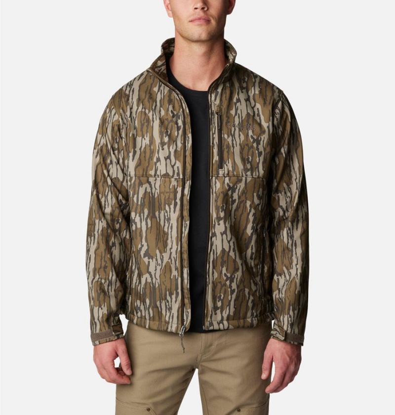 Columbia PHG Ascender Men's Softshell Jackets Brown | PVSEAI-984