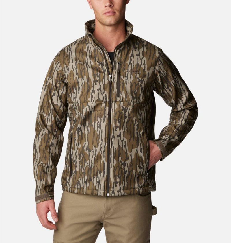 Columbia PHG Ascender Men\'s Softshell Jackets Brown | PVSEAI-984