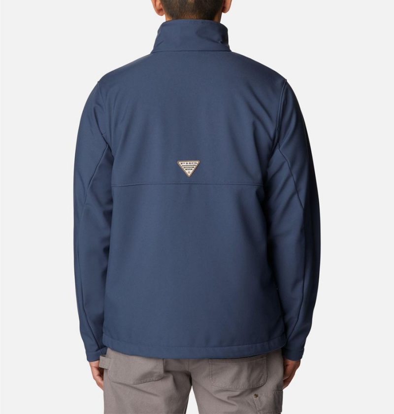 Columbia PHG Ascender Men's Softshell Jackets Blue | SQTVDG-420