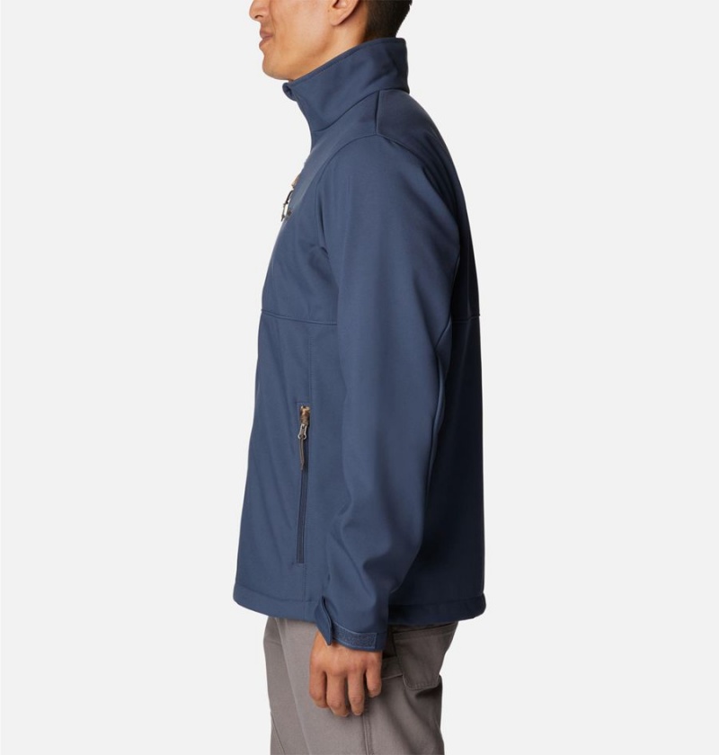 Columbia PHG Ascender Men's Softshell Jackets Blue | SQTVDG-420
