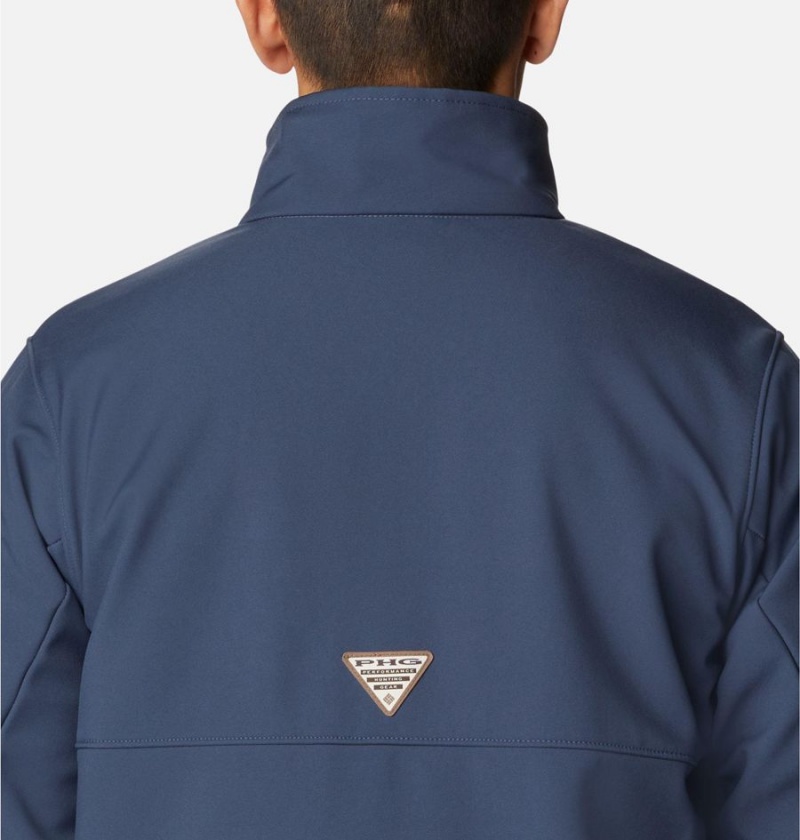Columbia PHG Ascender Men's Softshell Jackets Blue | SQTVDG-420