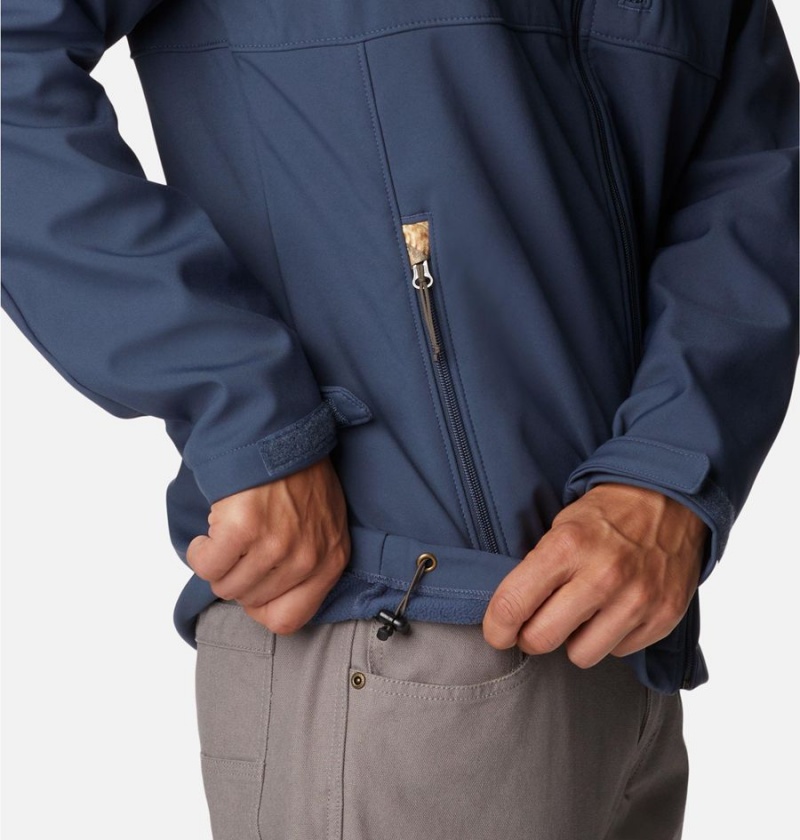 Columbia PHG Ascender Men's Softshell Jackets Blue | SQTVDG-420