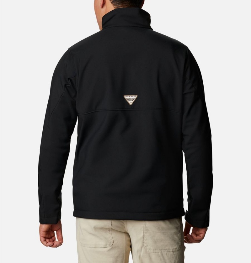 Columbia PHG Ascender Men's Softshell Jackets Black | CUOKMG-067