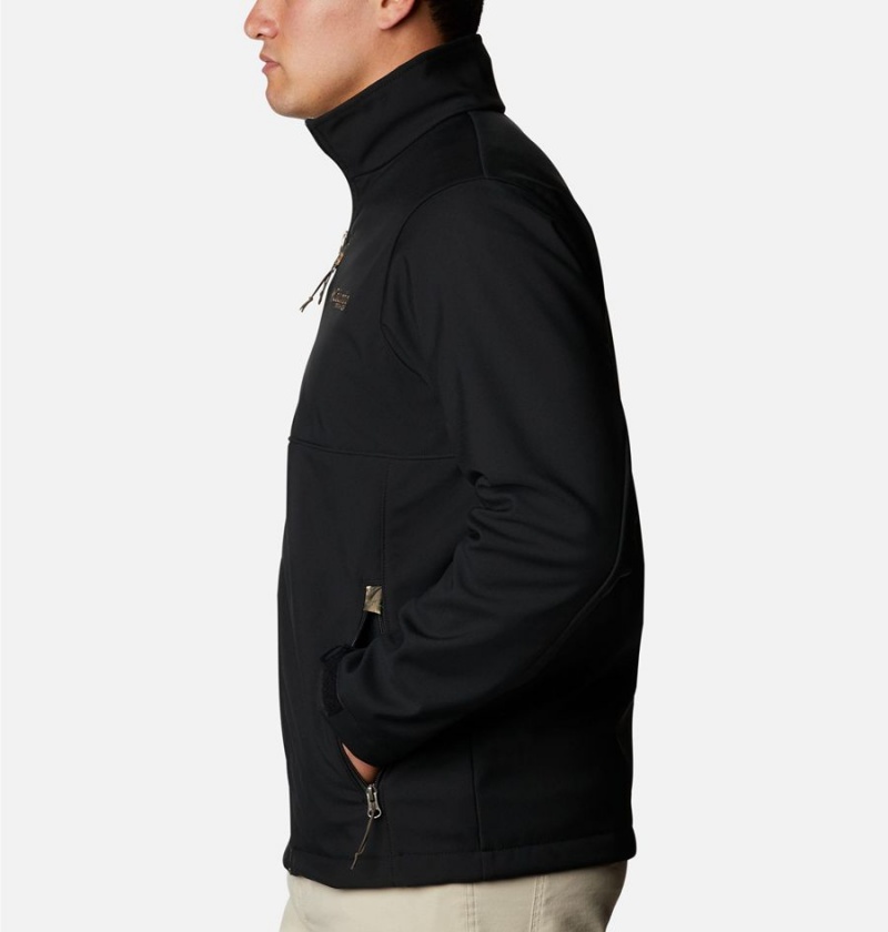Columbia PHG Ascender Men's Softshell Jackets Black | CUOKMG-067