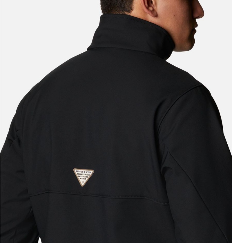 Columbia PHG Ascender Men's Softshell Jackets Black | CUOKMG-067