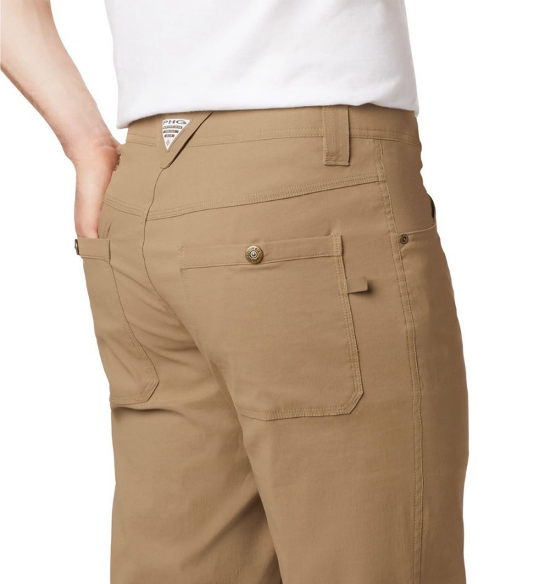 Columbia PHG Bucktail Men's Pants Khaki | XYBHWZ-239
