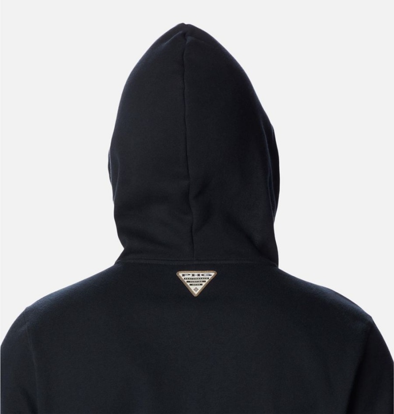 Columbia PHG Game Flag II Men's Hoodie Black | FUDABN-721