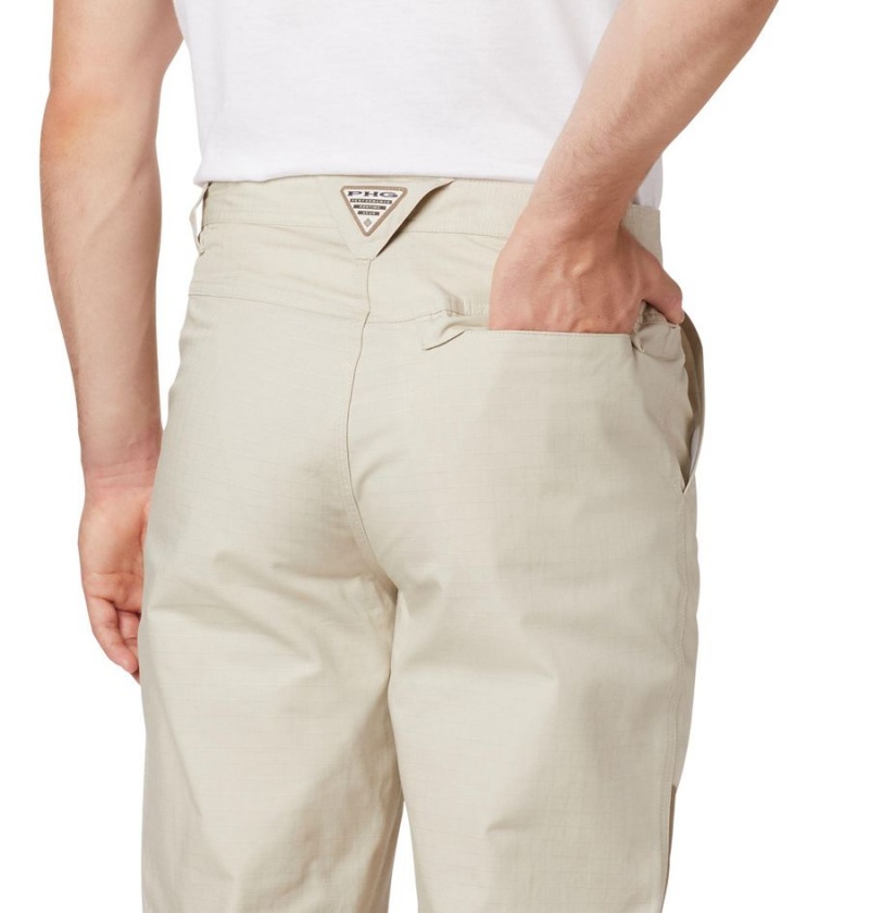 Columbia PHG Ptarmigan Men's Pants Khaki | NUEAPB-893
