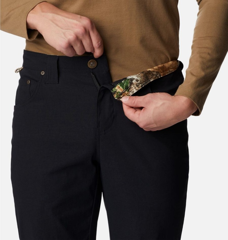 Columbia PHG Roughtail Stretch Field Men's Pants Black | QICOFG-376
