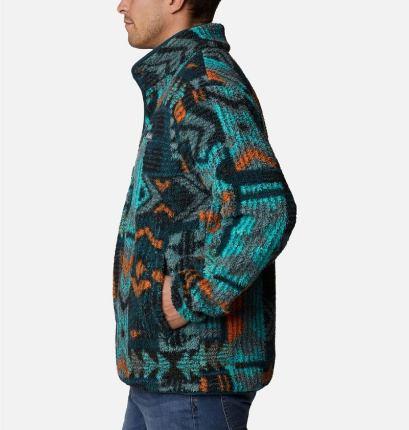 Columbia PHG Rugged Ridge II Sherpa Half Snap Men's Pullover Multicolor | CRJNHD-963