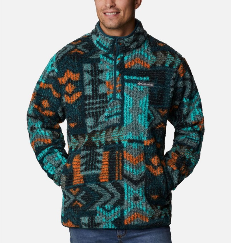 Columbia PHG Rugged Ridge II Sherpa Half Snap Men's Pullover Multicolor | CRJNHD-963