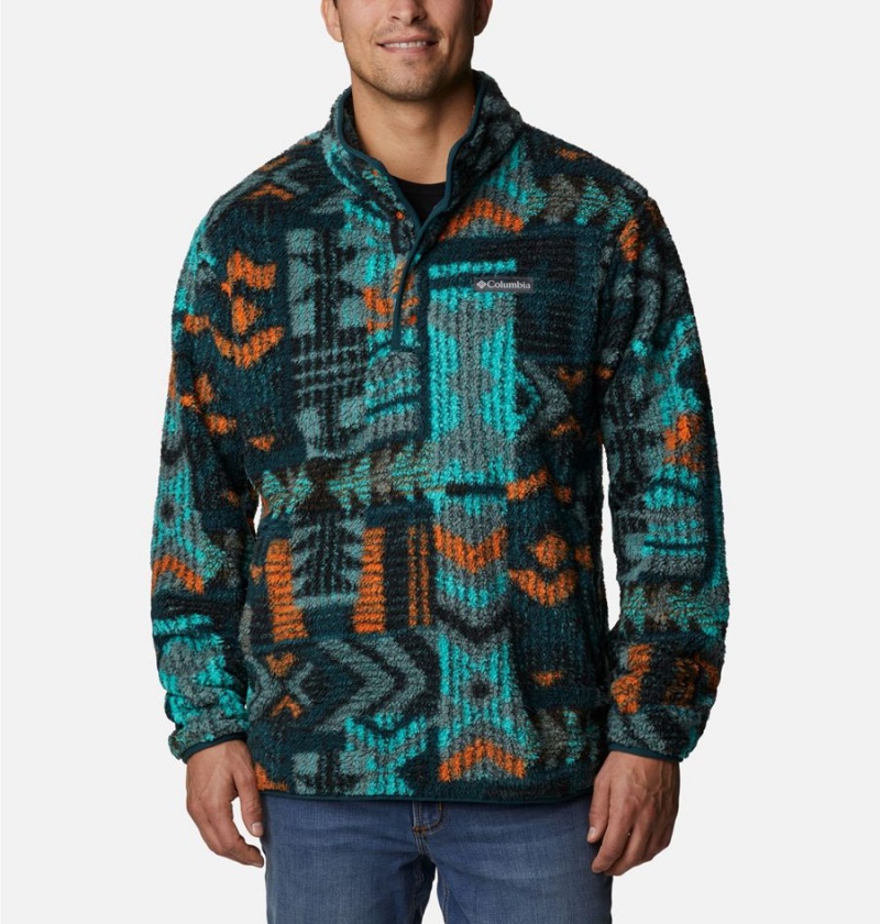 Columbia PHG Rugged Ridge II Sherpa Half Snap Men\'s Pullover Multicolor | CRJNHD-963