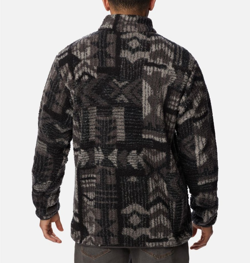 Columbia PHG Rugged Ridge II Sherpa Half Snap Men's Pullover Grey | BWPDFK-605