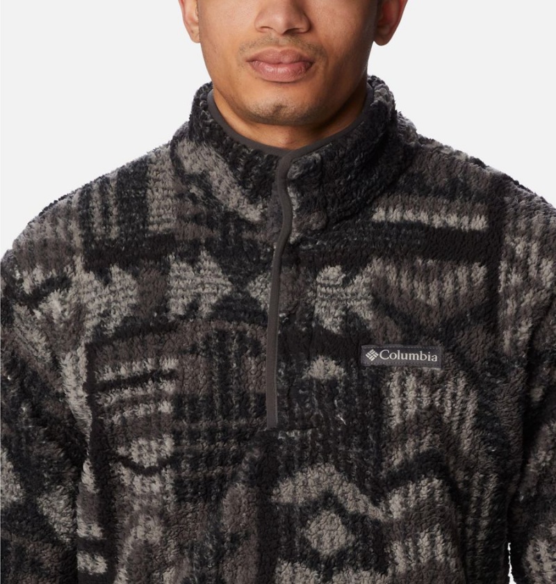 Columbia PHG Rugged Ridge II Sherpa Half Snap Men's Pullover Grey | BWPDFK-605