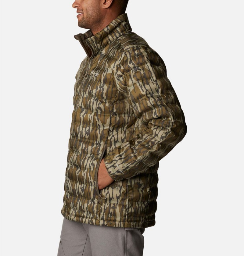 Columbia PHG Trophy Rack Omni Heat Heat Seal Puffer Insulated Men's Puffer Jacket Brown | SRPLHX-805