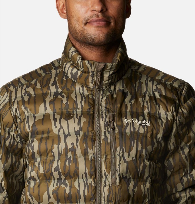 Columbia PHG Trophy Rack Omni Heat Heat Seal Puffer Insulated Men's Puffer Jacket Brown | SRPLHX-805