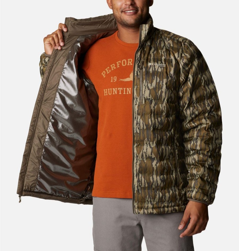 Columbia PHG Trophy Rack Omni Heat Heat Seal Puffer Insulated Men's Puffer Jacket Brown | SRPLHX-805