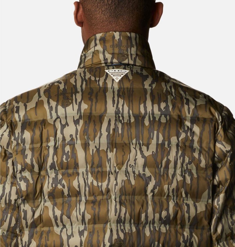 Columbia PHG Trophy Rack Omni Heat Heat Seal Puffer Insulated Men's Puffer Jacket Brown | SRPLHX-805