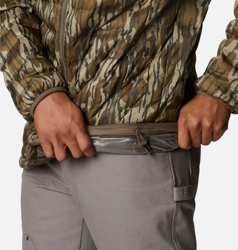 Columbia PHG Trophy Rack Omni Heat Heat Seal Puffer Insulated Men's Puffer Jacket Brown | SRPLHX-805