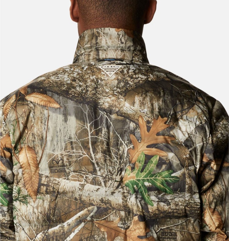 Columbia PHG Trophy Rack Omni Heat Heat Seal Puffer Insulated Men's Puffer Jacket Brown | SBXNLF-568
