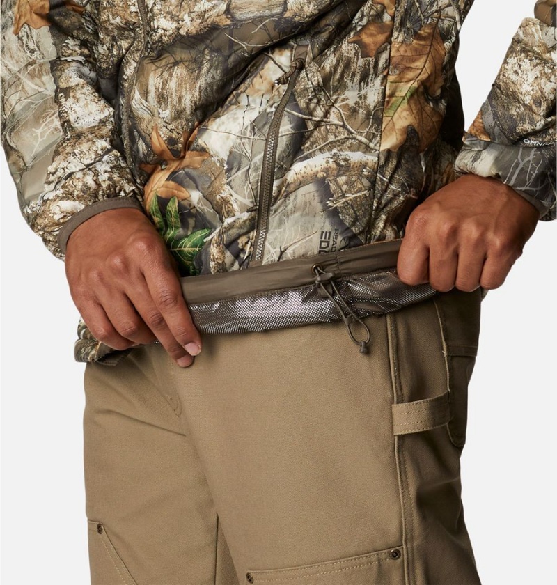 Columbia PHG Trophy Rack Omni Heat Heat Seal Puffer Insulated Men's Puffer Jacket Brown | SBXNLF-568