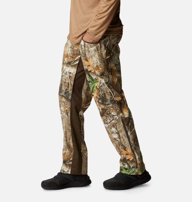 Columbia PHG Trophy Rack Silent Rain Men's Pants Brown | EUHJLM-450