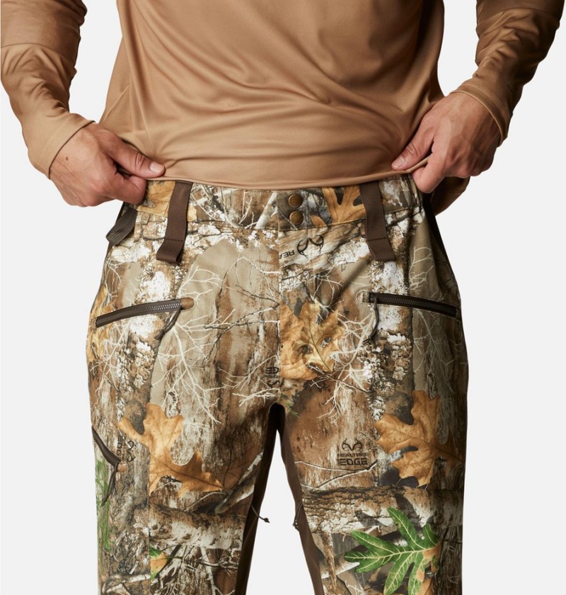 Columbia PHG Trophy Rack Silent Rain Men's Pants Brown | EUHJLM-450