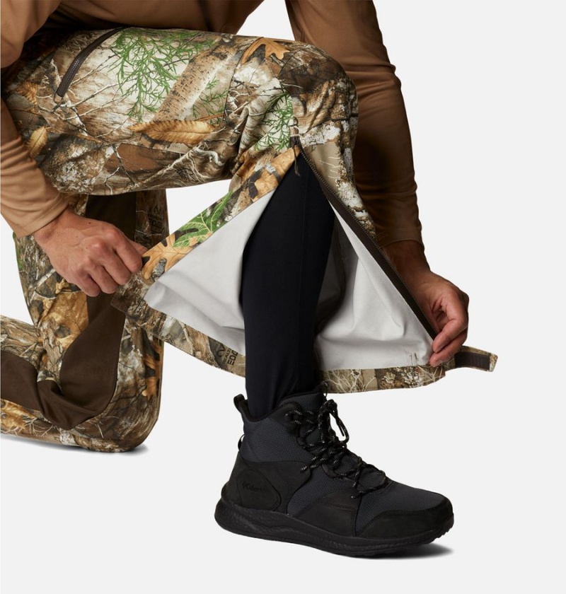 Columbia PHG Trophy Rack Silent Rain Men's Pants Brown | EUHJLM-450
