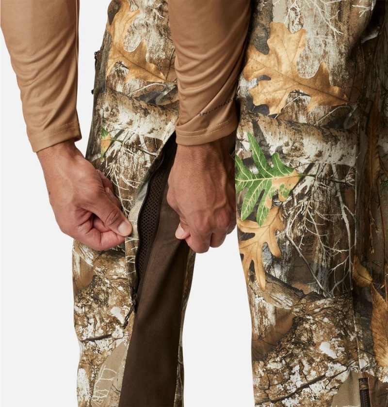 Columbia PHG Trophy Rack Silent Rain Men's Pants Brown | EUHJLM-450