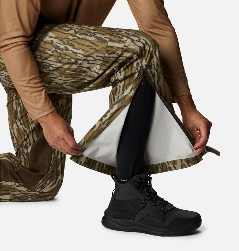 Columbia PHG Trophy Rack Silent Rain Men's Pants Brown | WMJOSQ-394