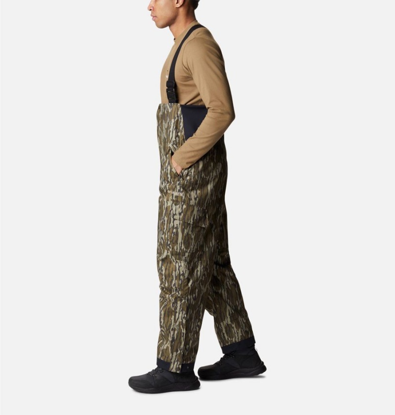 Columbia PHG Widgeon III Bib Men's Pants Brown | XHSQZD-984