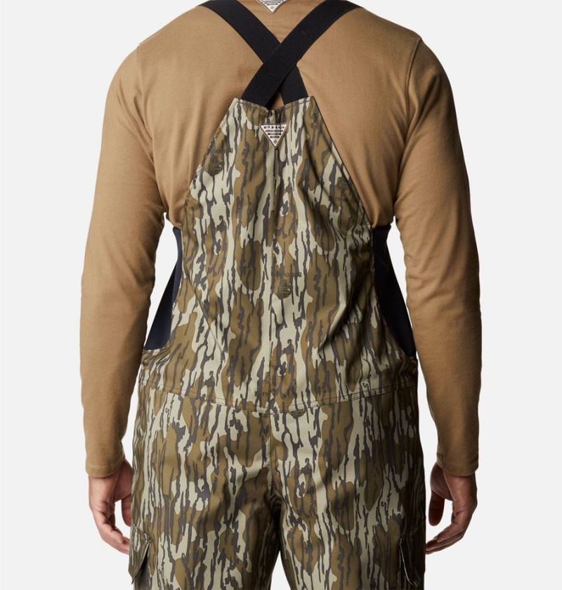 Columbia PHG Widgeon III Bib Men's Pants Brown | XHSQZD-984
