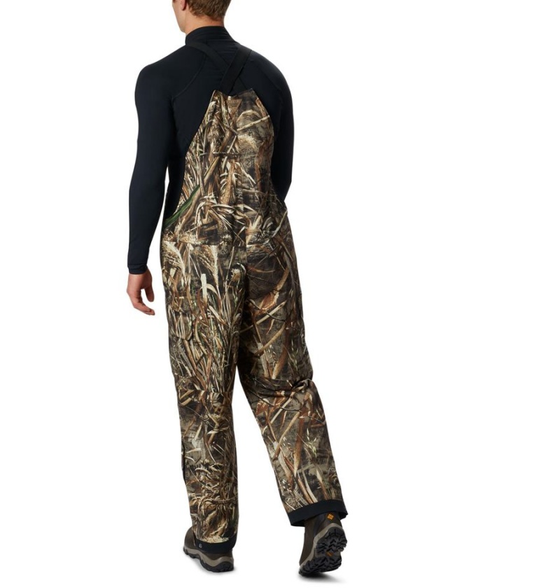 Columbia PHG Widgeon III Bib Men's Pants Brown | GBNFAJ-369