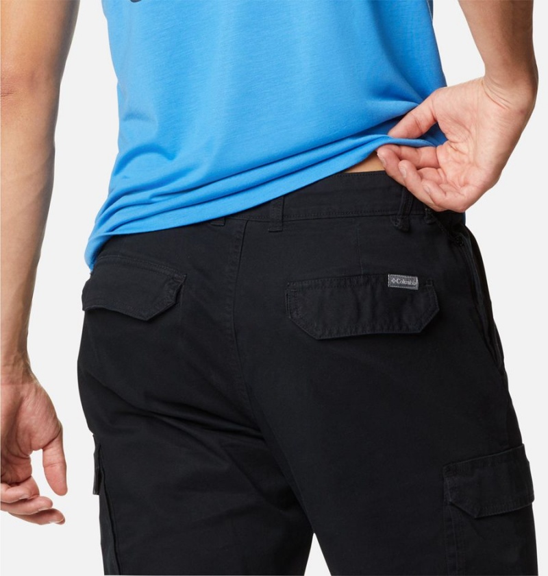 Columbia Pacific Ridge Cargo Men's Pants Black | UTGRSK-967