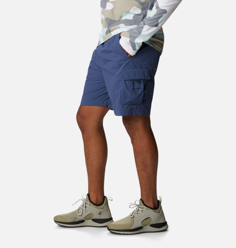 Columbia Palmerston Peak Sport Men's Shorts Blue | DKYVHU-893