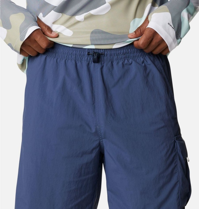 Columbia Palmerston Peak Sport Men's Shorts Blue | DKYVHU-893