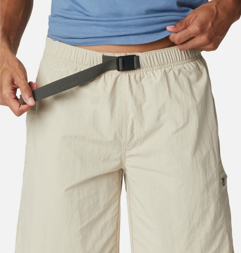 Columbia Palmerston Peak Water Men's Shorts Khaki | CUGEQS-012