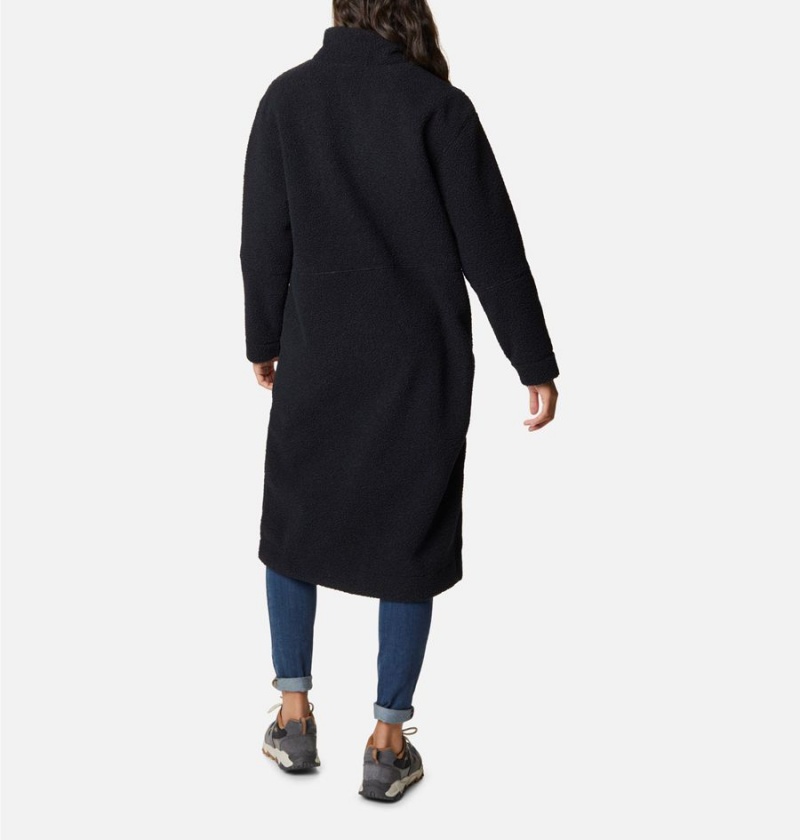 Columbia Panorama Full Length Women's Fleece Jacket Black | AWCJSB-715