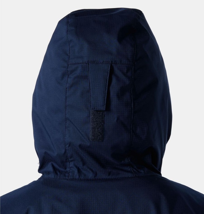 Columbia Pardon My Trench Women's Rain Jacket Navy | BGEXCO-631