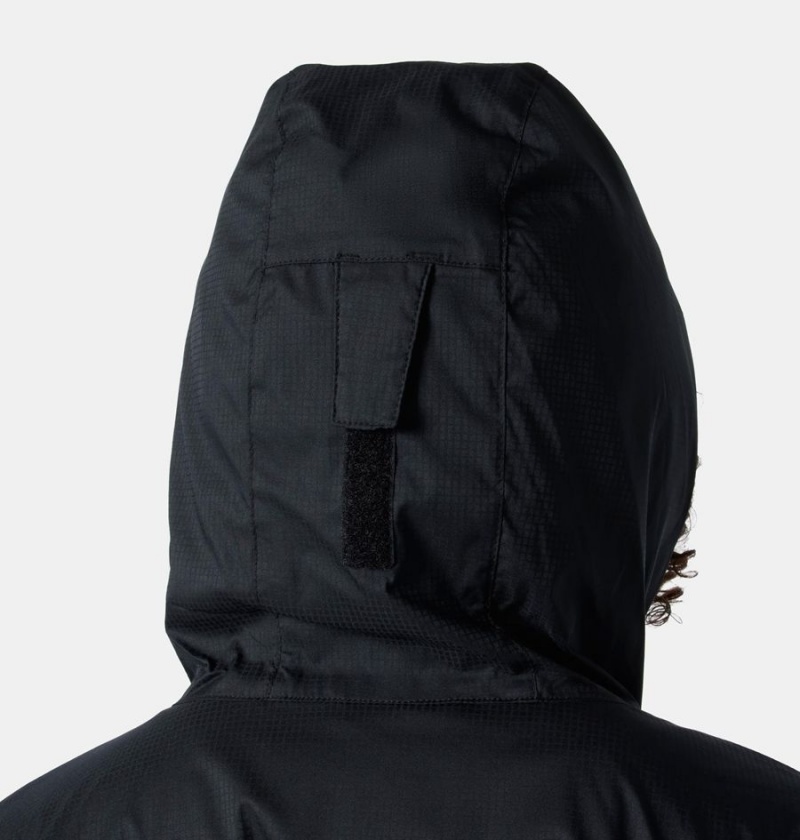 Columbia Pardon My Trench Women's Rain Jacket Black | QDOSAM-076