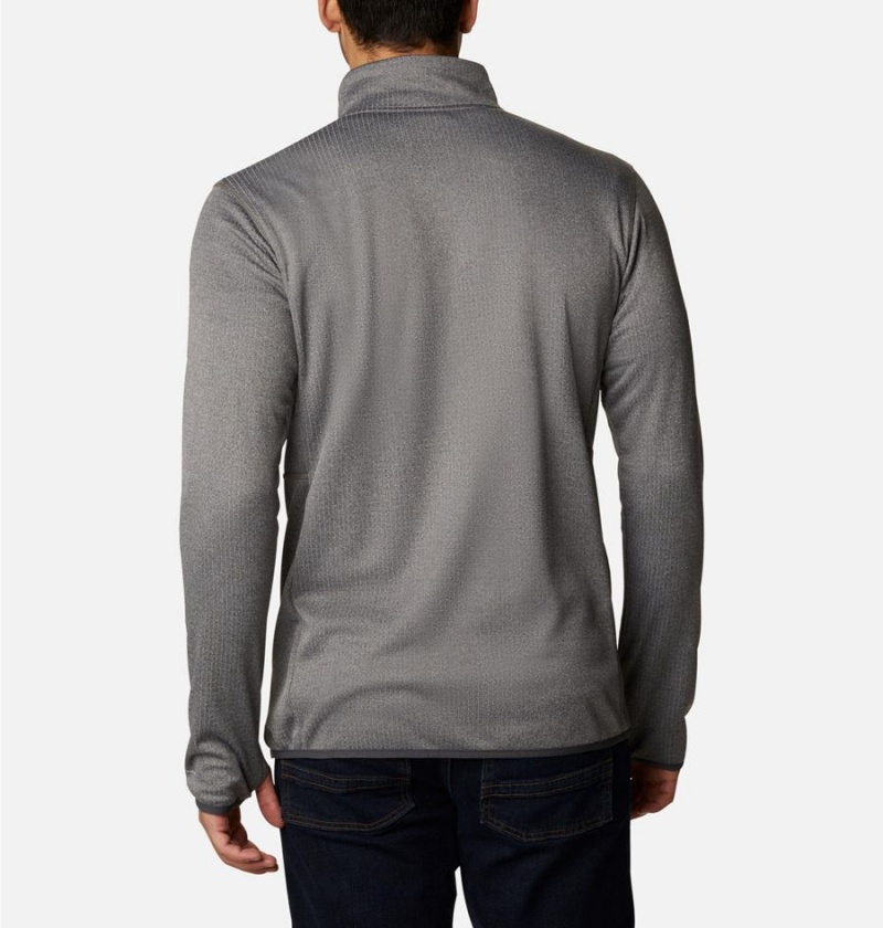Columbia Park View Fleece Half Zip Men's Pullover Grey | XJHCDM-276